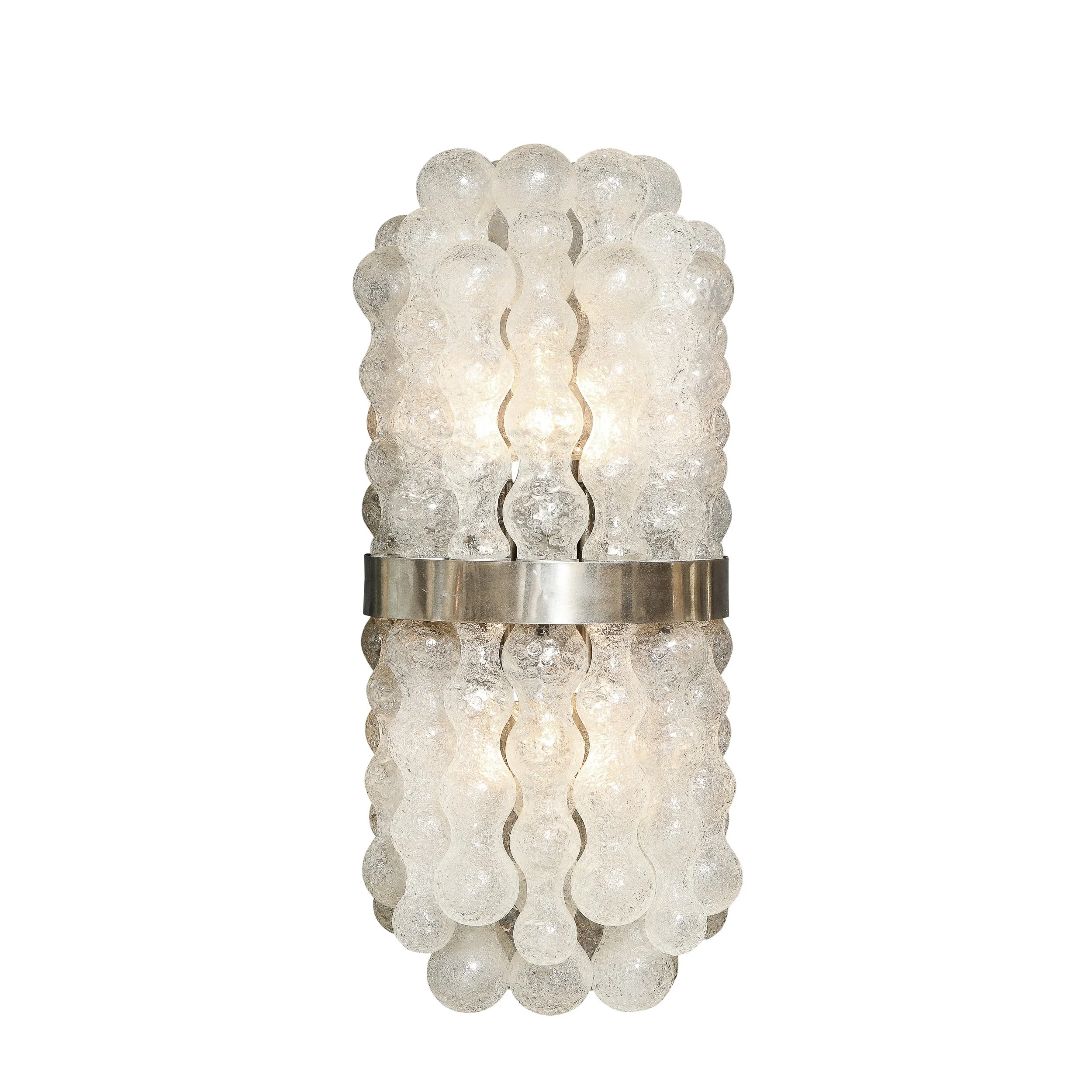 Mid Century Modern Organic Translucent Murano Glass